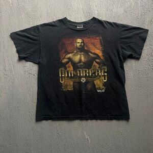 Vintage Goldberg Shirt XL Black 1990s Wrestling WWE WCW